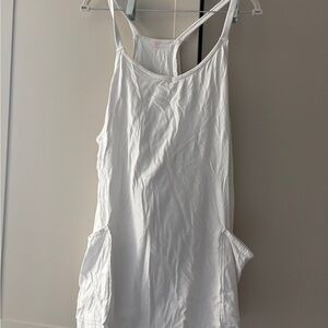 FREE PEOPLE MOVEMENT WHITE ACTIVEWEAR DRESS